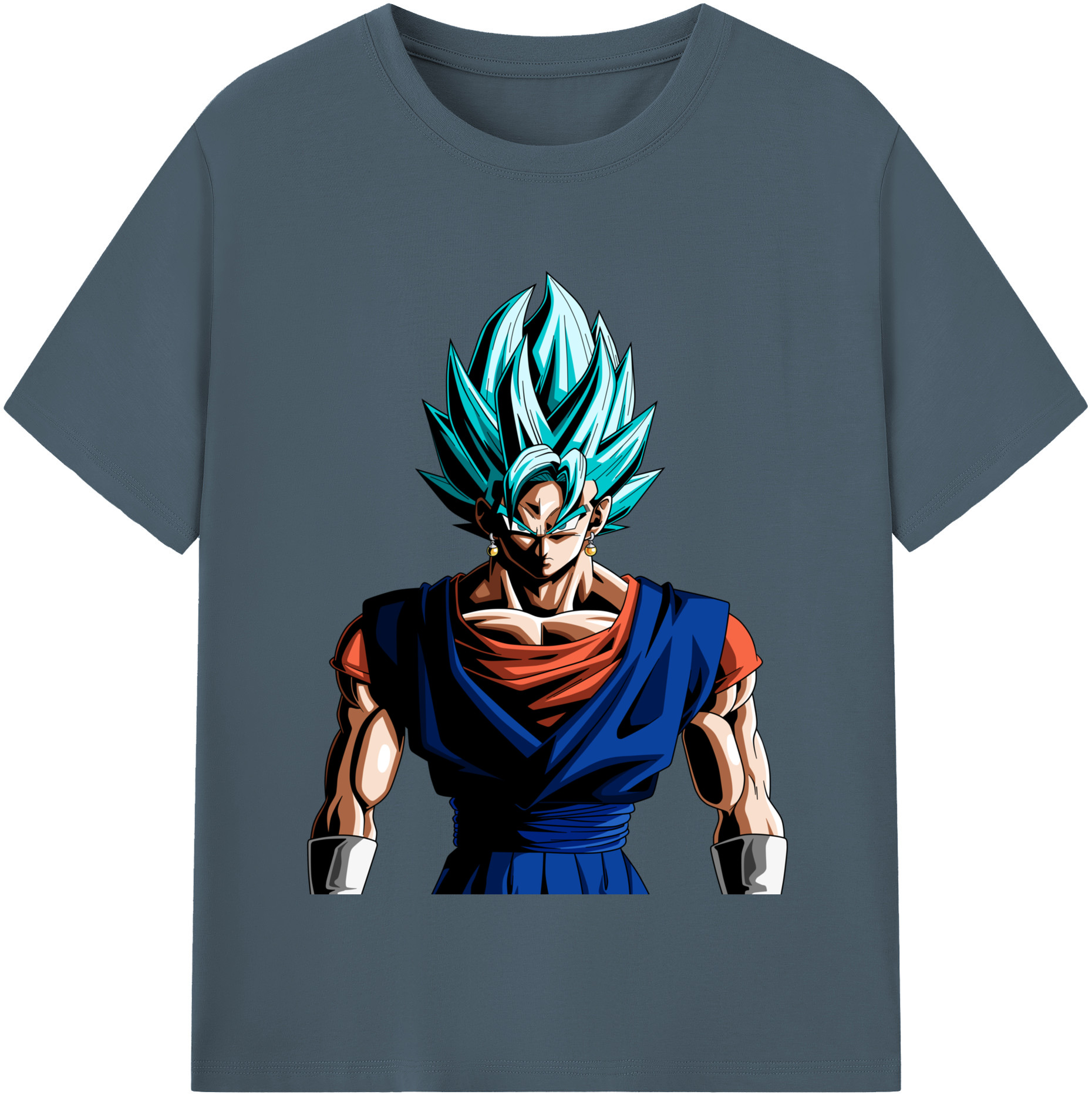 （画像用） ドラゴンボール ベジット DRAGON BALL Vegetto 綿100％半袖Tシャツ（フロントプリント）